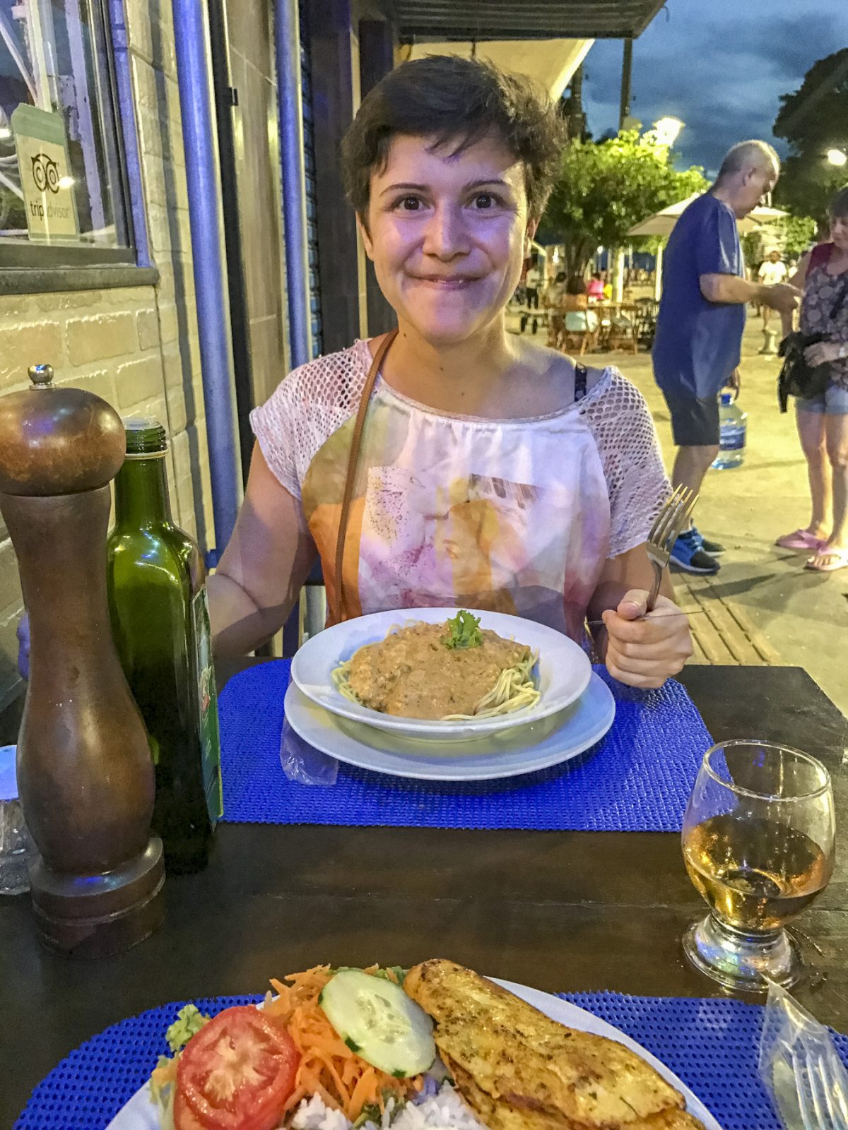 Abendessen im Tudo Azul, Barra