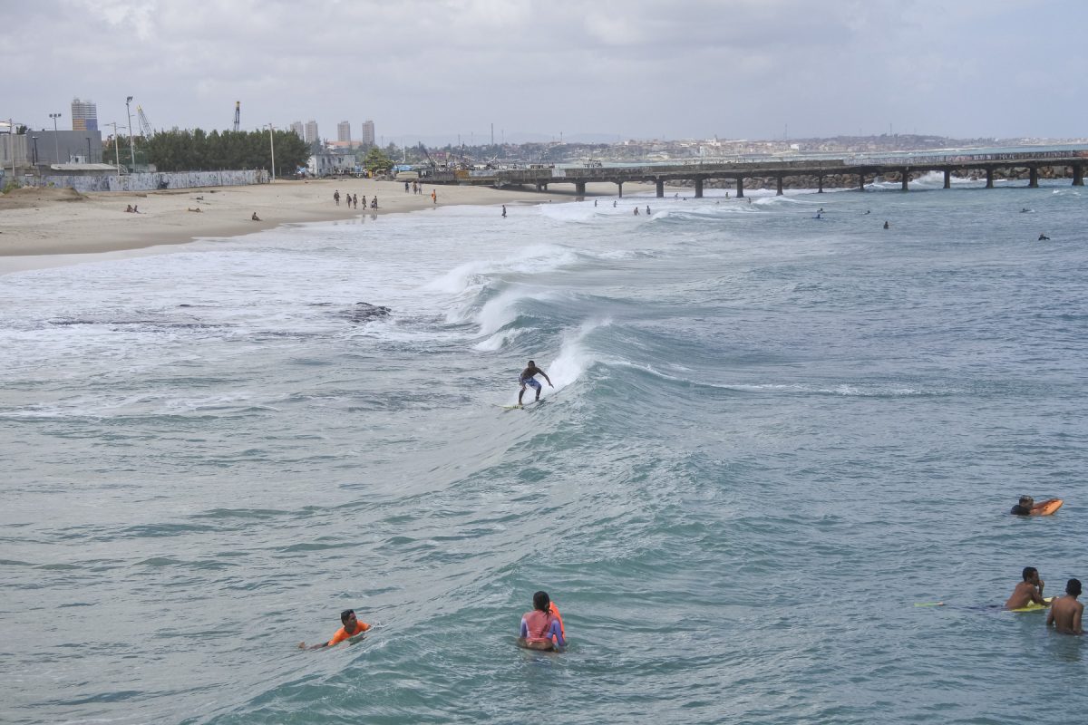 Surfer in Fortaleza