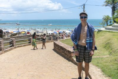 Michael auf der Ilha dos Frades