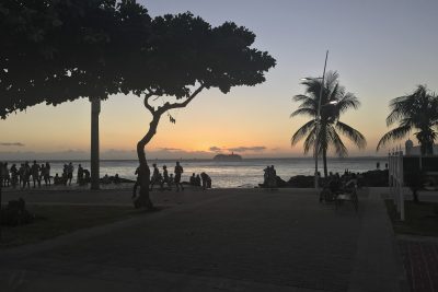 Strandpromenade in Barra, Salvador