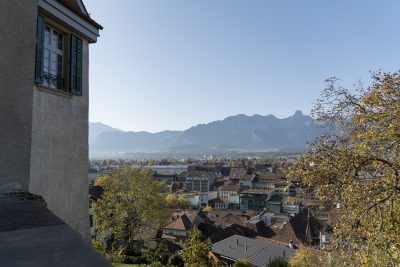 Ausblick vom Schloss Thun